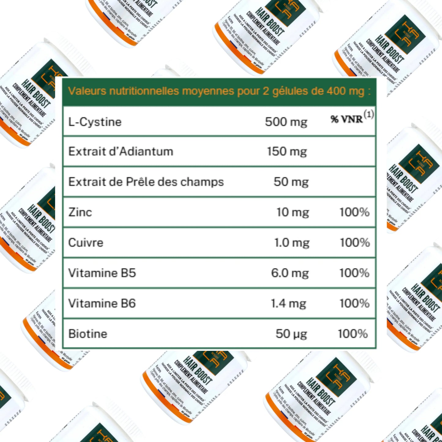 Complément Alimentaire HAIR BOOST KALABOOST