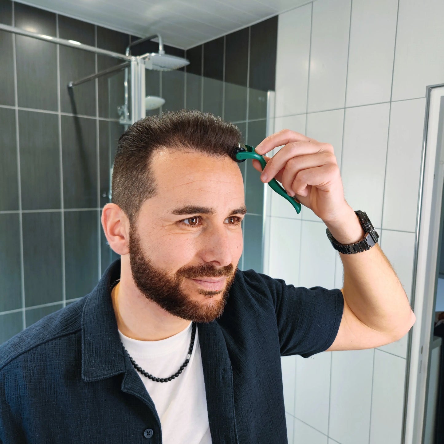 DERMAROLLER Cheveux et Barbe KALABOOST