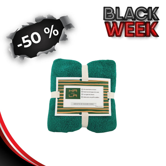 SERVIETTE VELOURS CORAIL Ultra absorbante KALABOOST