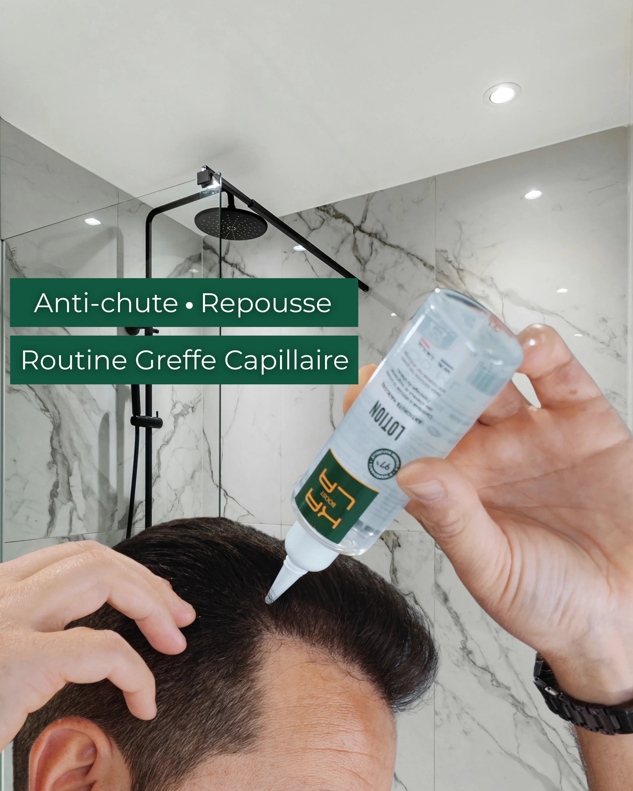 Avant & Après la greffe capillaire
Boostez la repousse, protégez vos greffons, optimisez chaque étape de votre parcours.